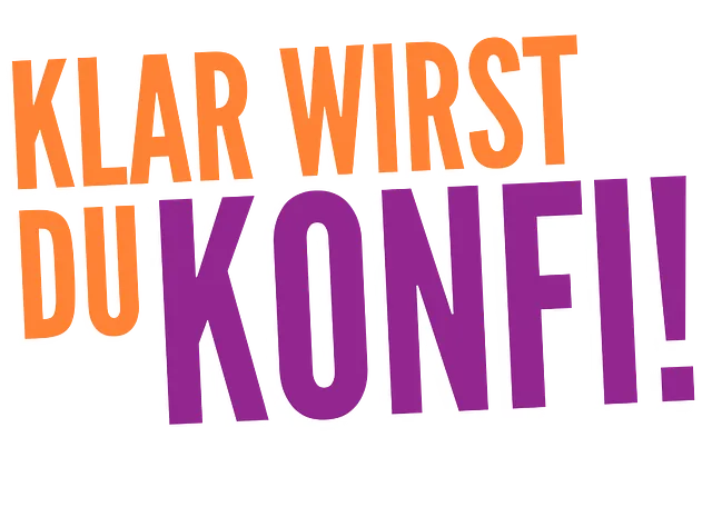 Klar wirst du Konfi! Logo